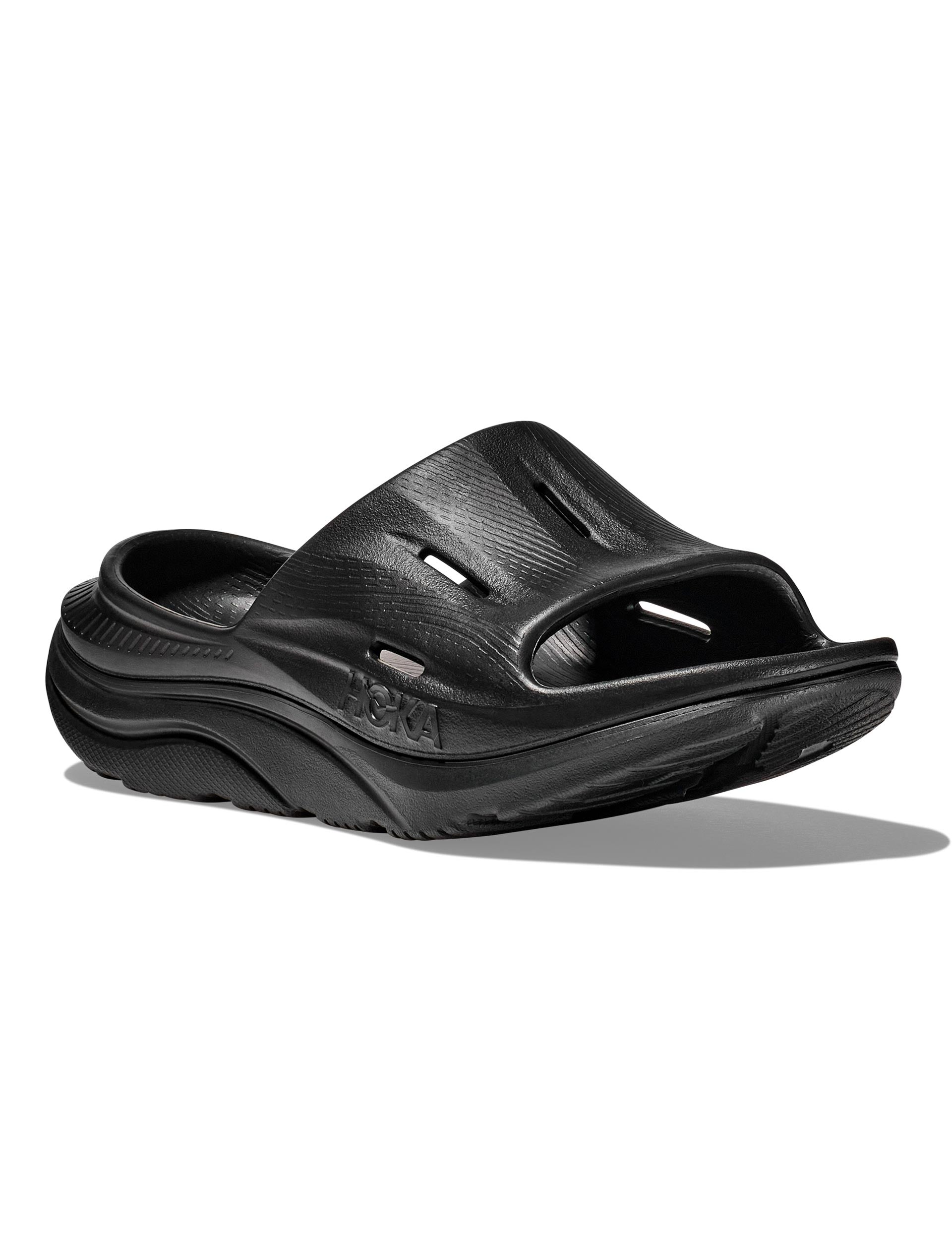 HOKA | Ora Recovery Slide 3 - Black | The Sports Edit