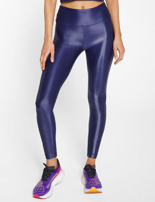 Lustrous Max Infinity High Waisted Legging - Evening Blue