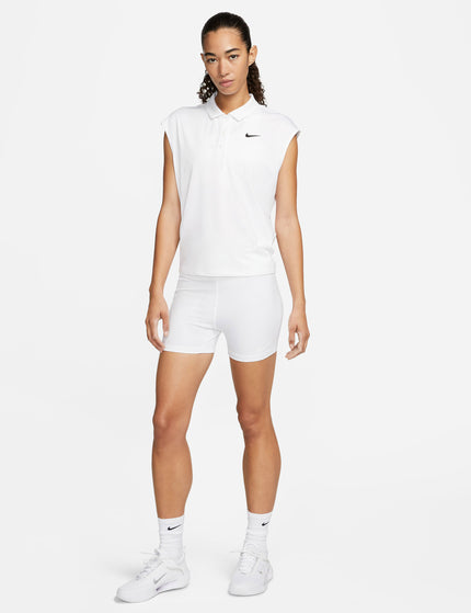 Nike Dri-FIT Advantage 4" Tennis Shorts - Whiteimages7- The Sports Edit