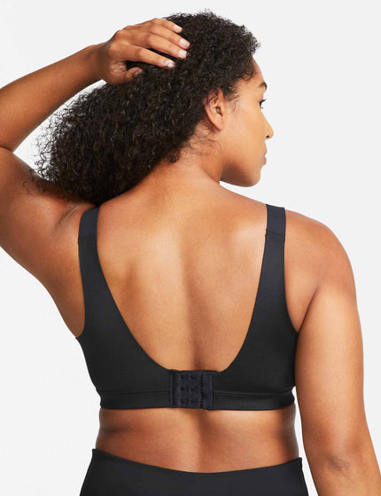 Nike Dri-FIT Alpha Bra - Black/Dark Smoke Greyimages6- The Sports Edit