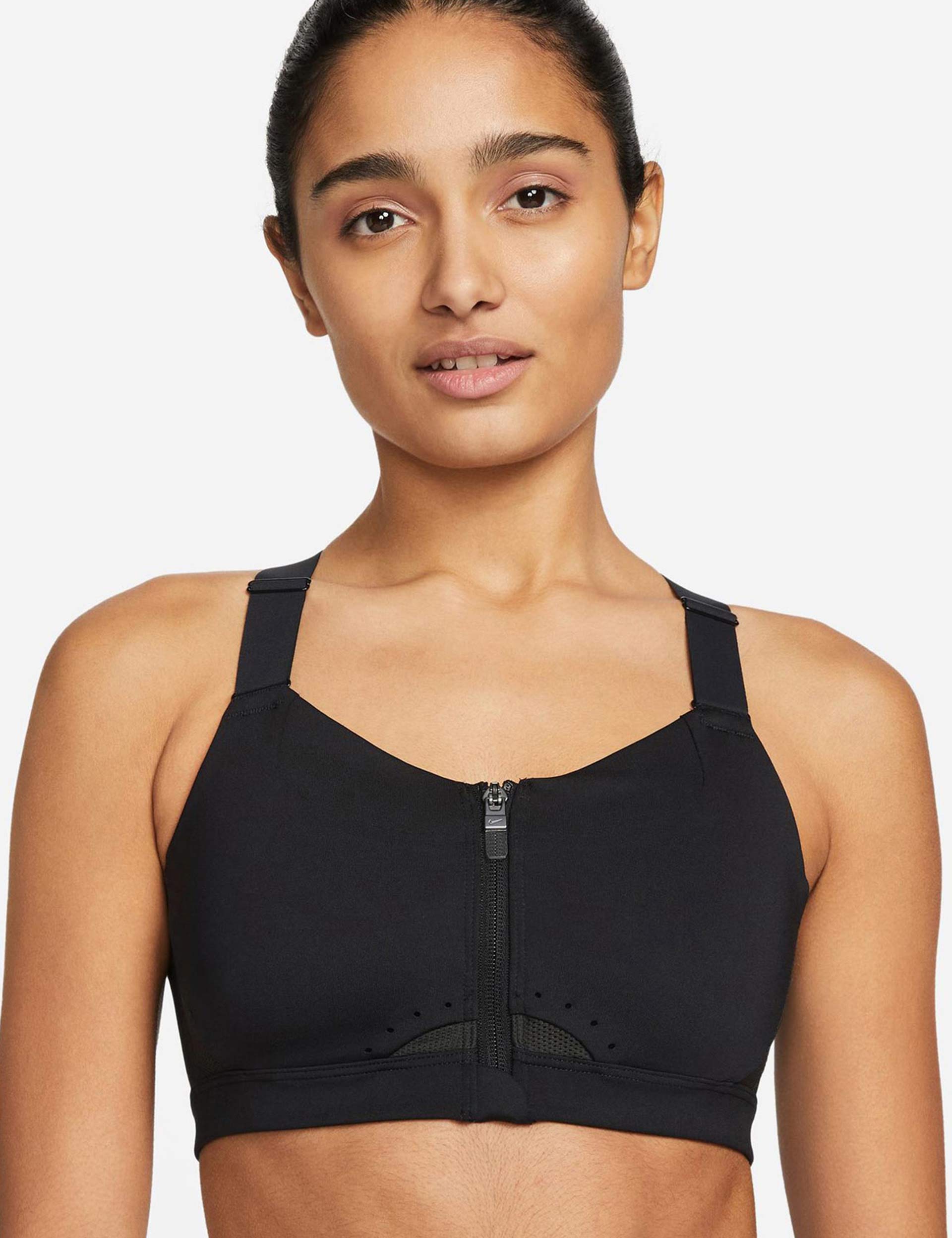 Buy Nike Black Rival High Support Sports Bra from Next Ireland