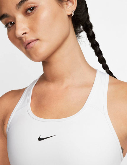 Nike Dri-FIT Swoosh Sports Bra - White/Blackimages4- The Sports Edit