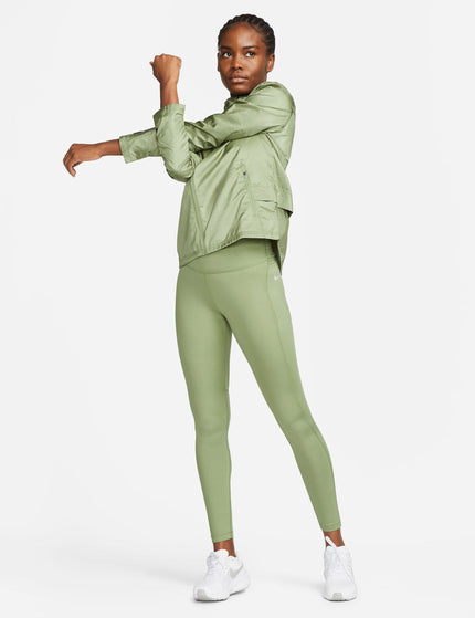 Nike Epic Fast Pocket Running Leggings - Oil Green/Reflective Silverimages6- The Sports Edit