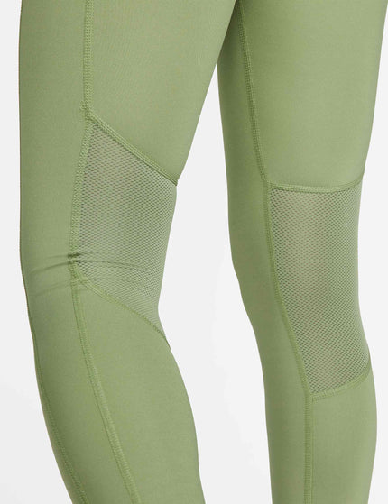 Nike Epic Fast Pocket Running Leggings - Oil Green/Reflective Silverimages5- The Sports Edit