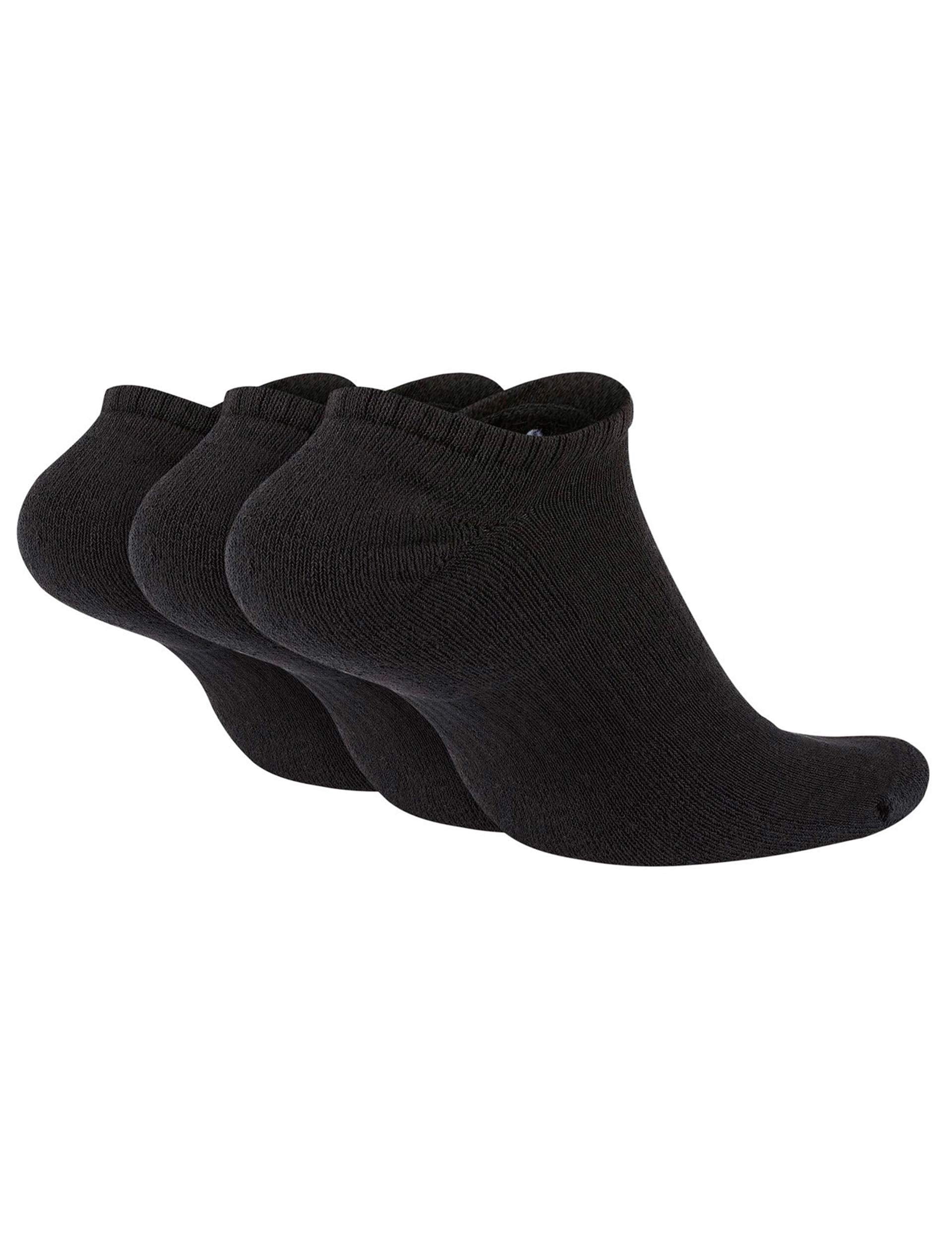 Everyday Cushioned Socks Black White