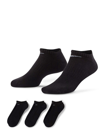 Nike Everyday Cushioned Socks (3 pairs) - Black/Whiteimages2- The Sports Edit