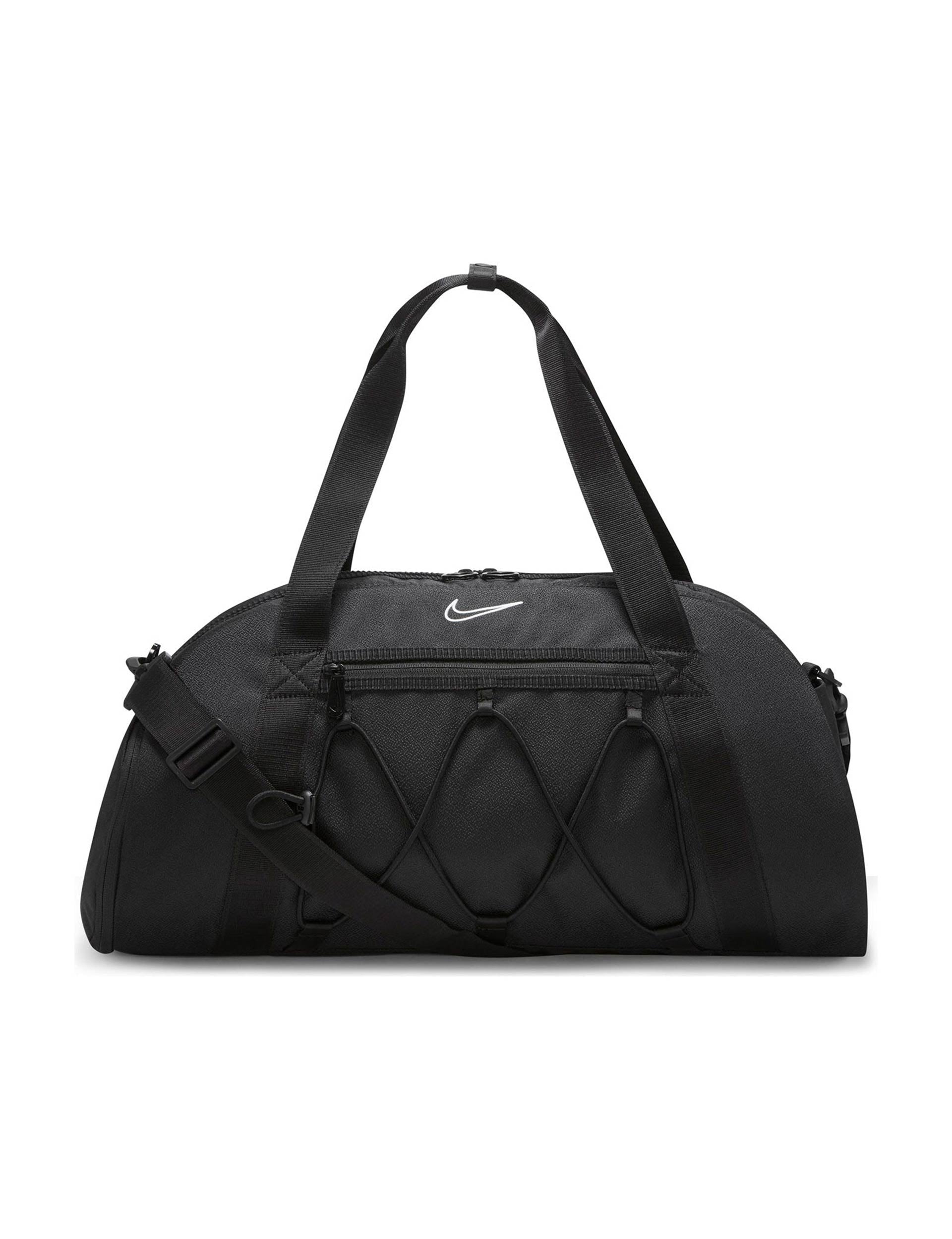 One Club Duffel Bag Black White