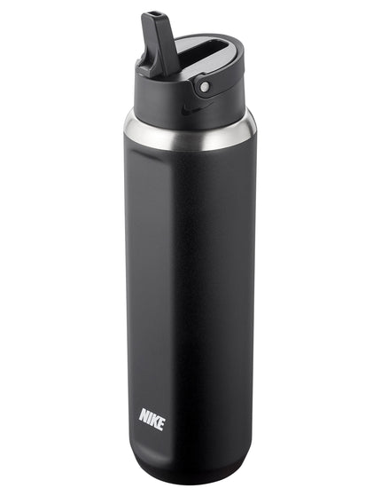 Nike Recharge Stainless Steel Straw Bottle - Black | 710mlimages2- The Sports Edit