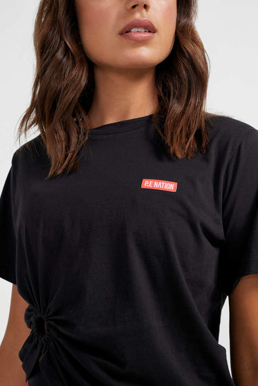 PE Nation Overrule Tee - Blackimages5- The Sports Edit