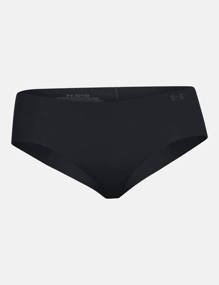 Under Armour Pure Stretch Hipster Underwear 3-Pack - Blackimages5- The Sports Edit
