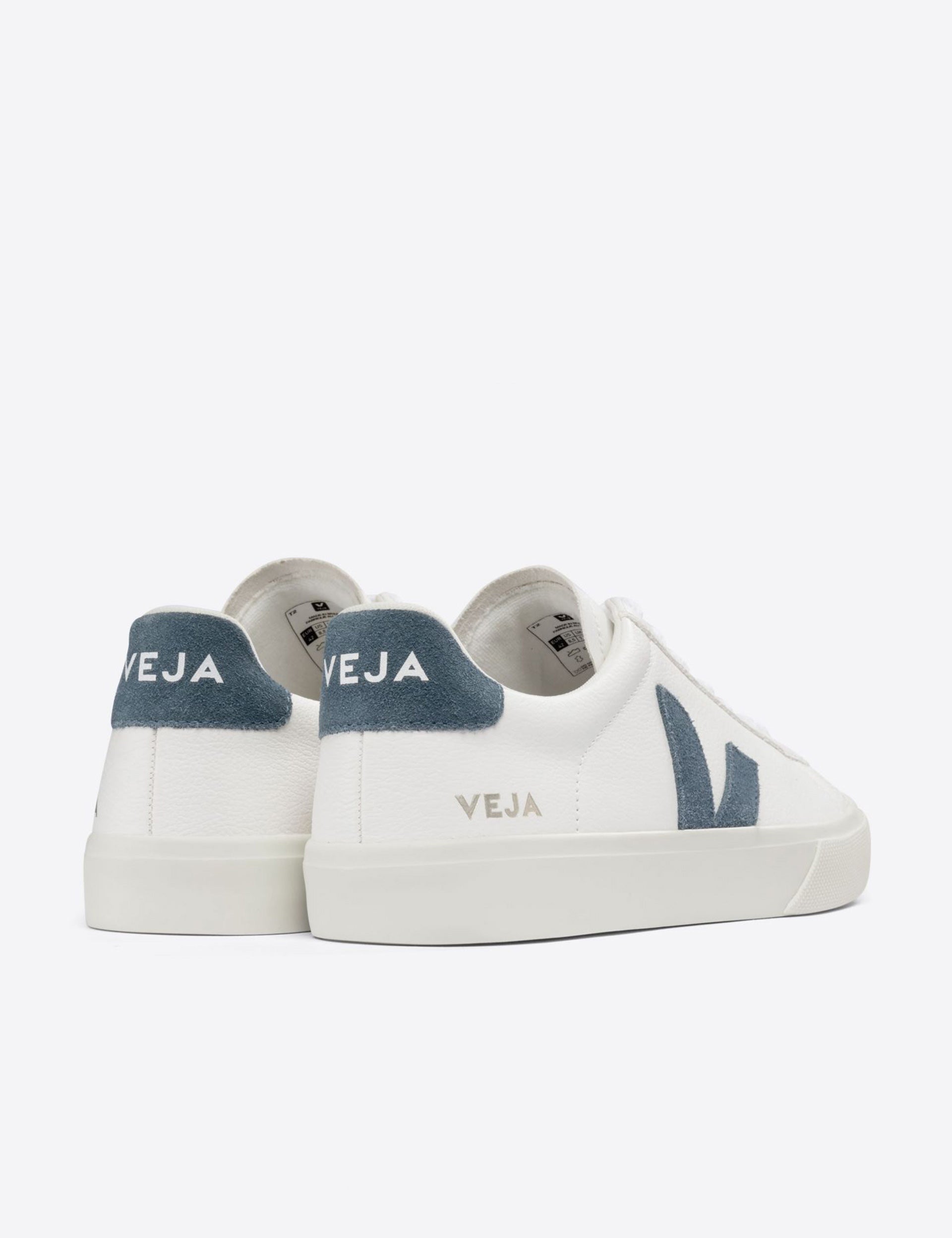 Veja Campo Leather Trainers White California The Sports Edit