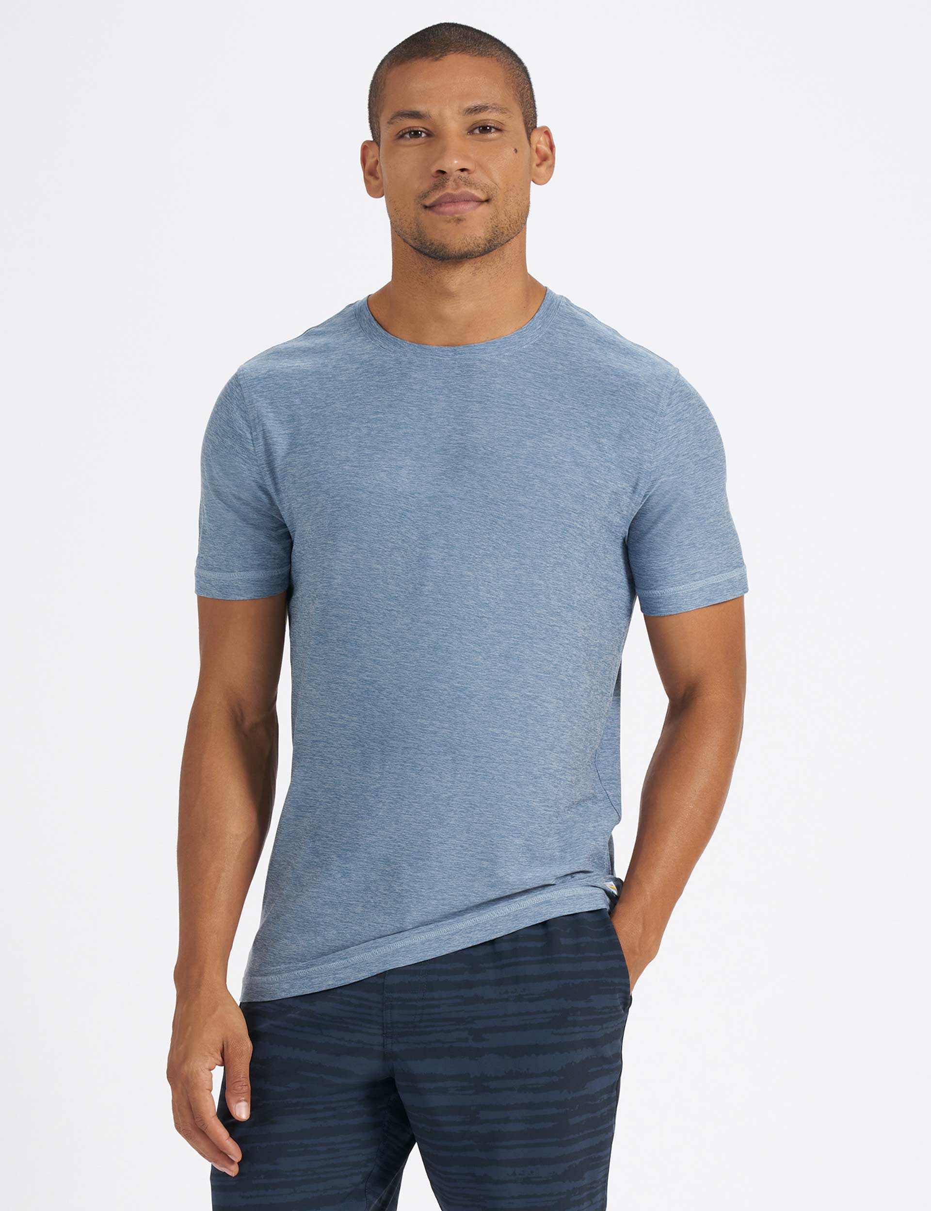 Strato Tech Tee Cloud Heather