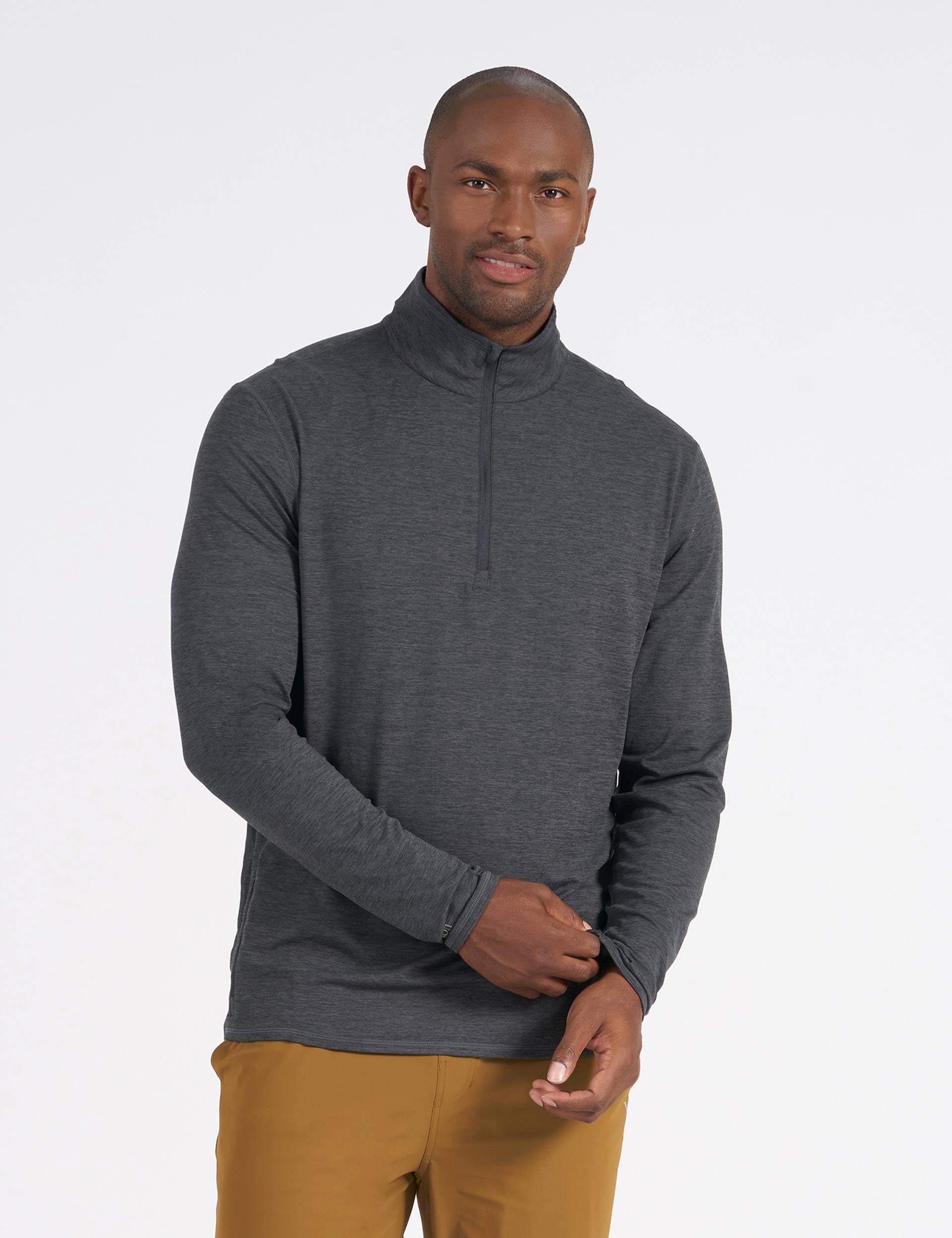 Ease Performance 1 2 Zip Heather