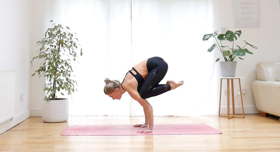 Crow pose - step by step guide