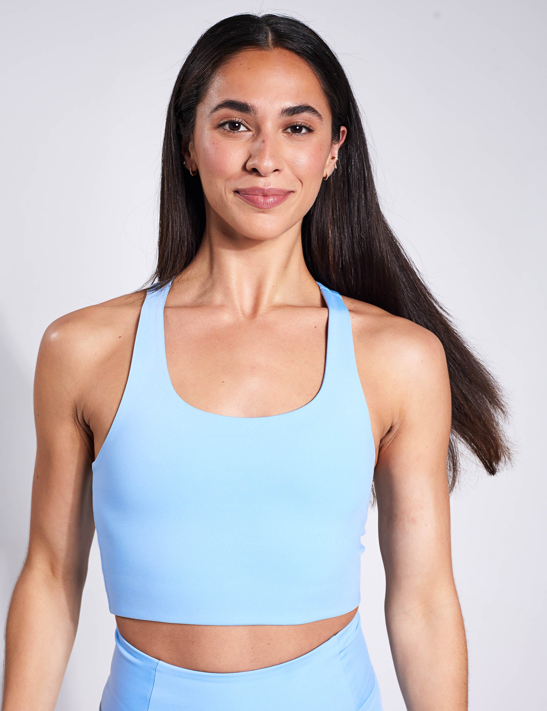 Girlfriend Collective Paloma Bra Classic - Ceruleanimages1- The Sports Edit