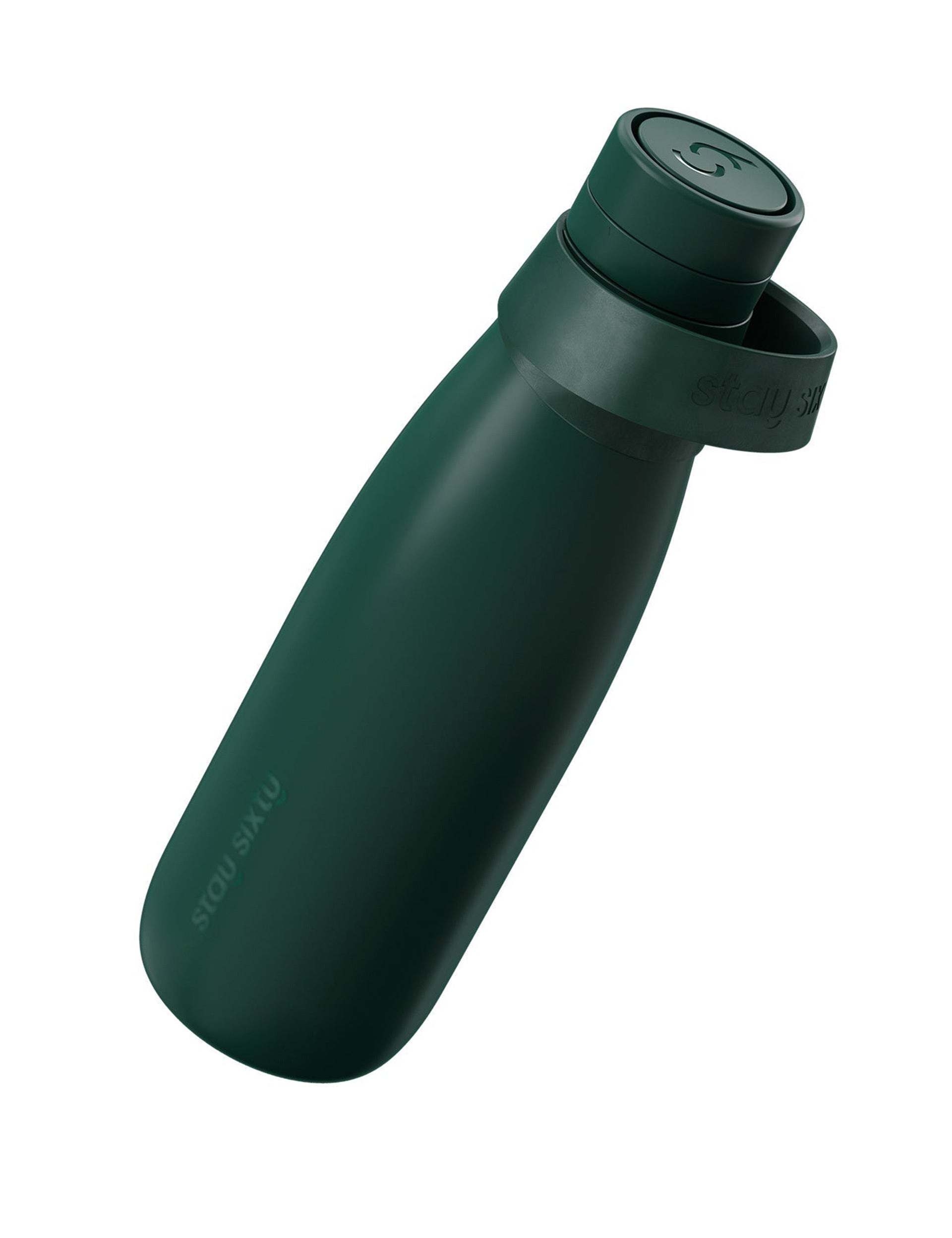 Stay Sixty Stainless Steel Water Bottle - Emerald | 500mlimages2- The Sports Edit