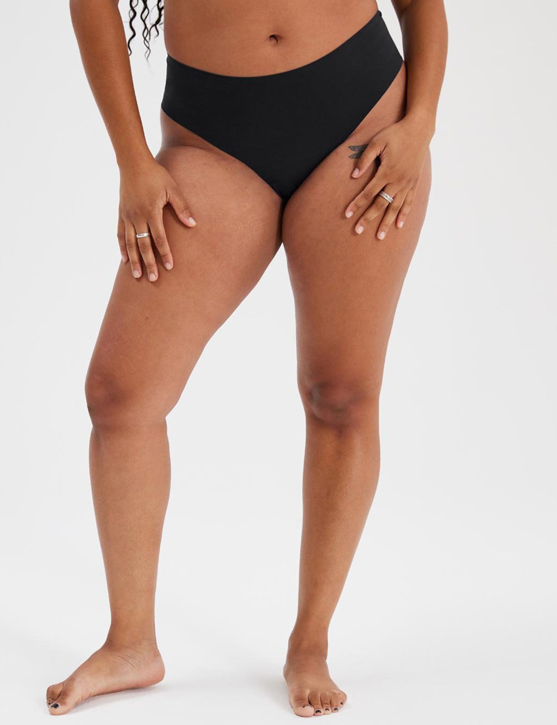 Girlfriend Collective High Waisted Thong - Ravenimages1- The Sports Edit